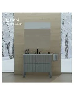 CAMPI-CONJ. DECK 70 GRIS C/ MES