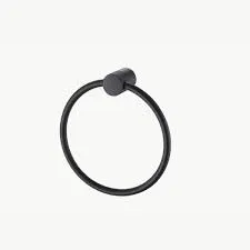 GRIF. PEIRANO-  TOALLERO DE ARO LINEA FABRIC BLACK