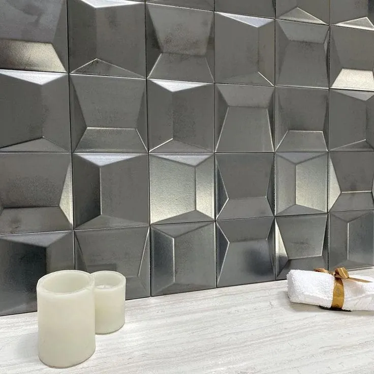 INDRA INOX - MOSAICOS AC.INOX- VERONA BISEL RECTA BLACK MATE