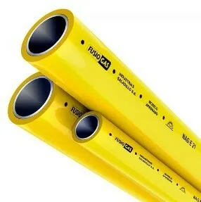 FUSIOGAS-CAÑO ACERO POLIETILENO 25mm x 4mts