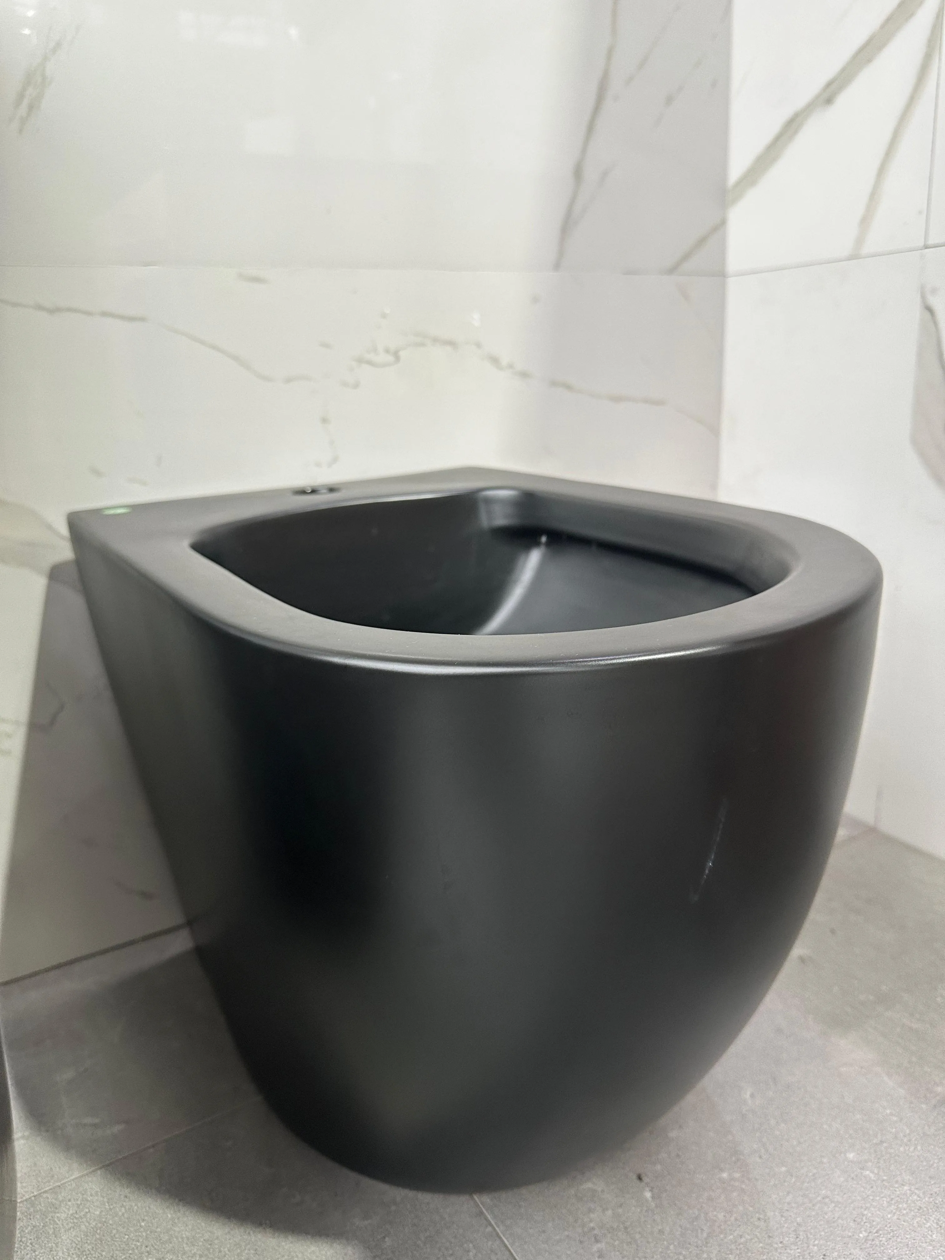 PEIRANO - STONE BLACK BIDET 1 AGUJERO NEGRO
