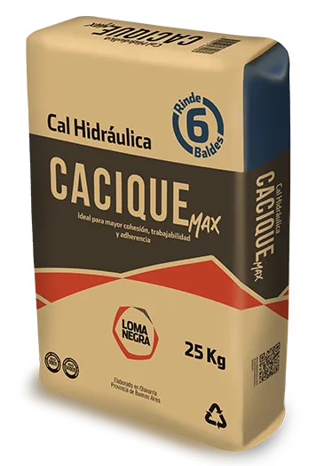 CAL CACIQUE MAX X 25 K.-LOMA NEGRA- (RINDE 6 B)
