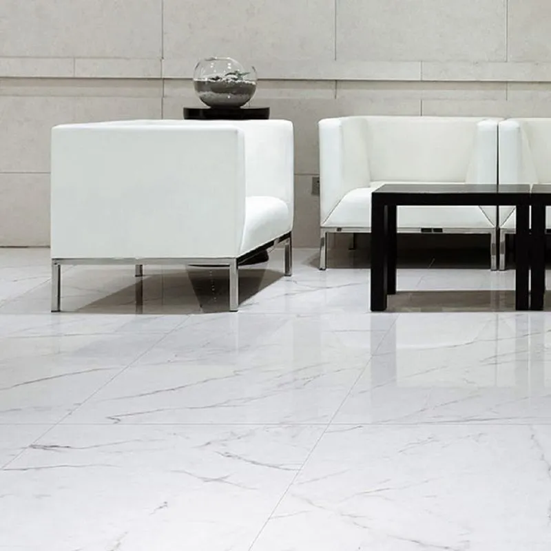 VITE - PORCELL. BIANCO APUANO PULIDO 80x80 cj. 1.92MTS