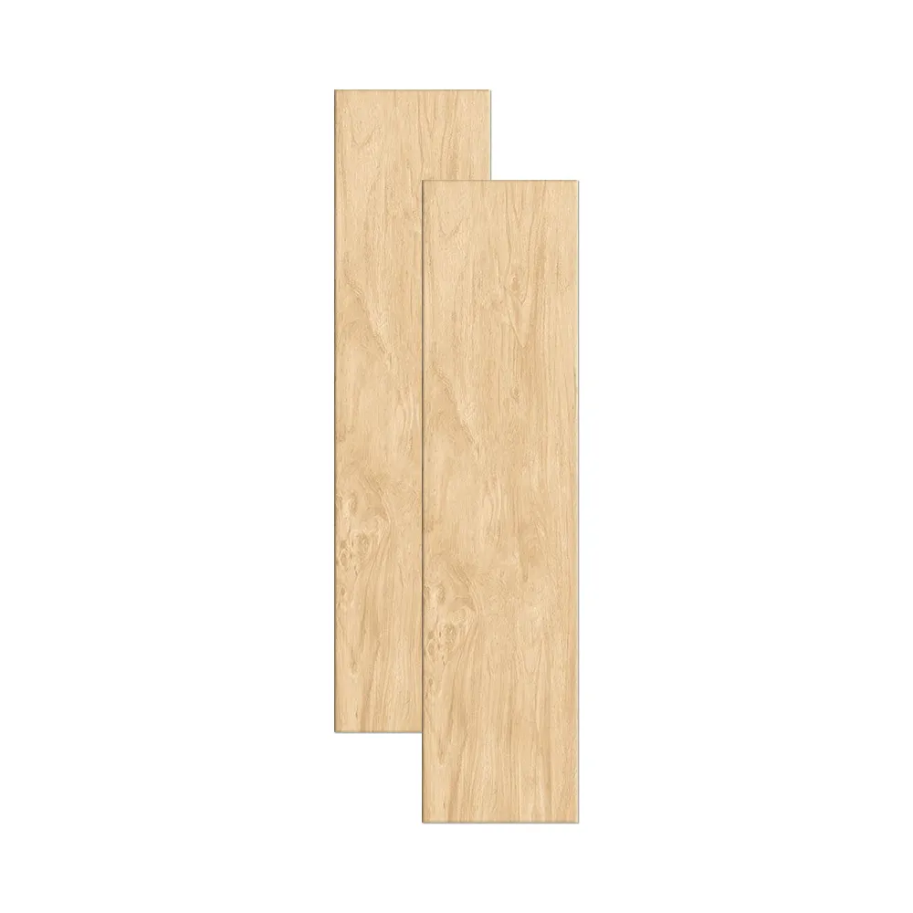 Porcelanato Villagres Amendola Natural 24.5x100cm | Símil Madera - Caja 2.2m