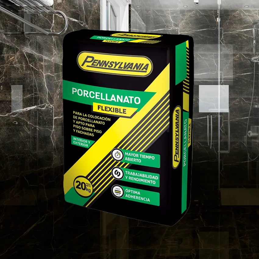 PENNSYLVANIA ADHESIVO PORCELLANATO FLEXIBLE 20KG
