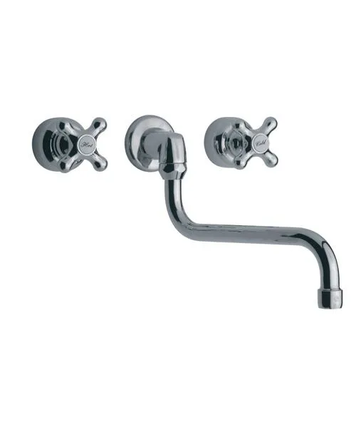 Grifería FV16 Malena Cocina Pared Cierre Cerámico Mod. 403/16