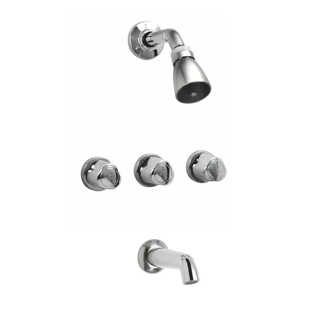 Peirano Dique Ducha Embutir c/ Transferencia Cromado