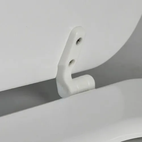 Tapa asiento inodoro Ferrum Bari (HDF) - Herraje Plástico