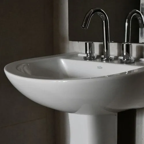 Lavatorio Ferrum Bari Blanco - 3 agujeros