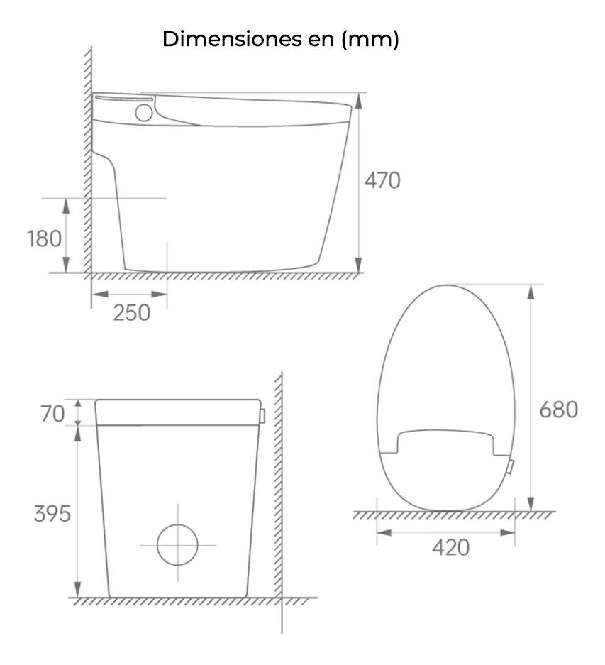 Inodoro Inteligente Livenza