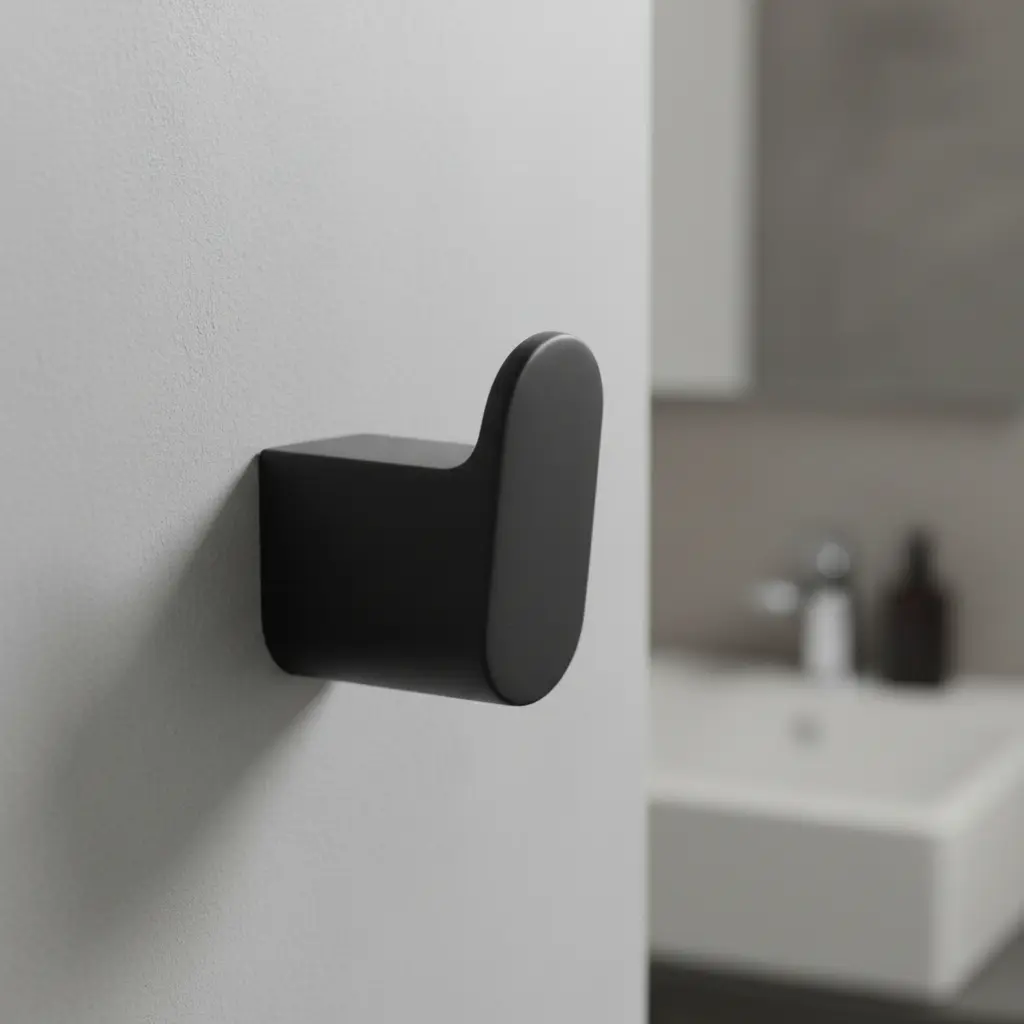Percha Peirano Soria Black Negro Mate