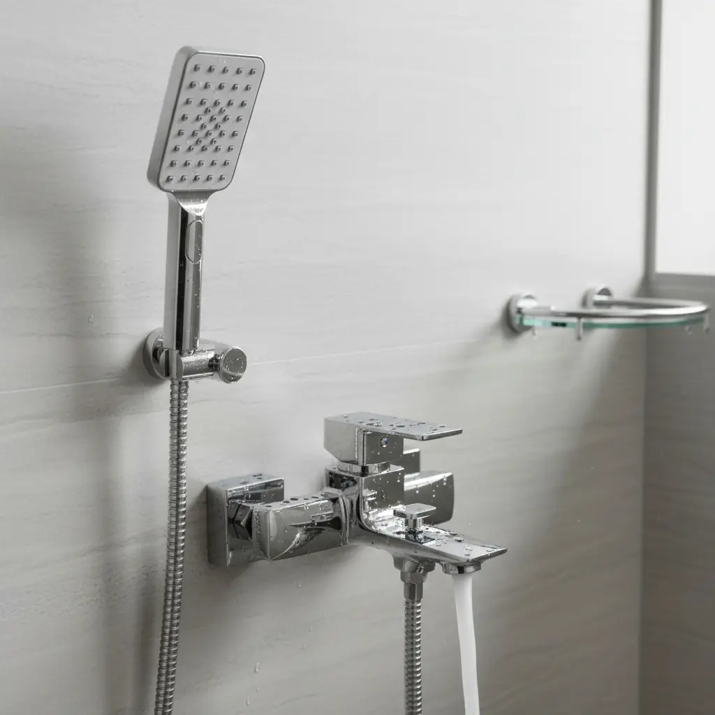 Peirano Soria Monocomando Ducha Extensible c/ Duchador Cromo