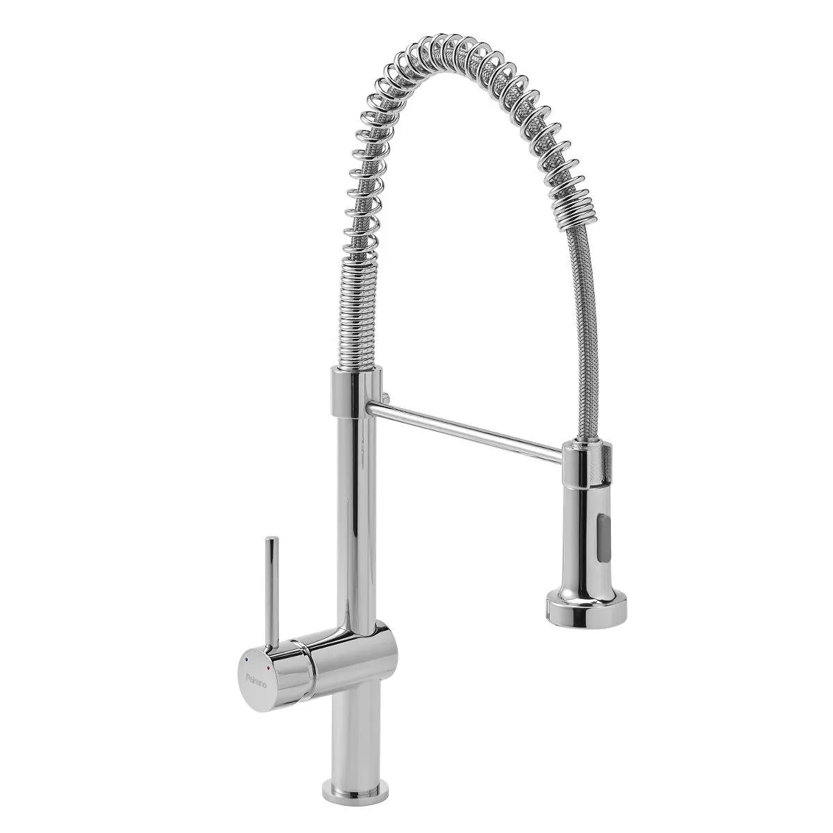 Grifería Peirano Cuina Monocomando Cocina con Rociador Cromo